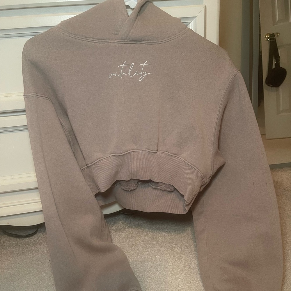 Vitality cropped sweatshirt